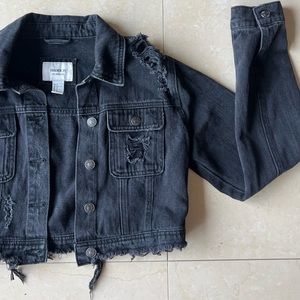 Forever 21 Cropped Jean Jacket